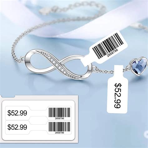 dymo jewelry tags.